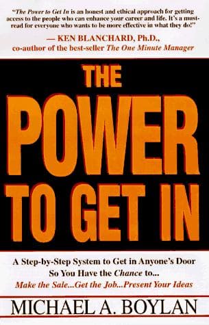 Cover of The Power to Get In by Michael A. Boylan