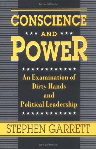 Cover of Conscience and power by Stephen A. Garrett
