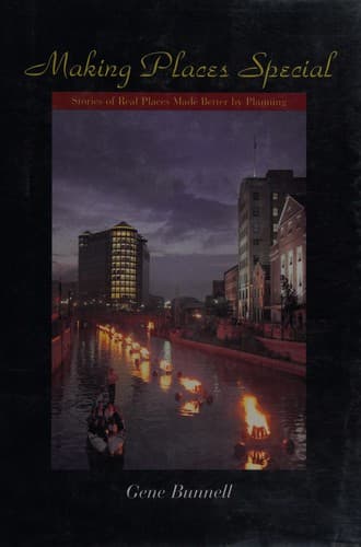 Cover of Making places special by Gene Bunnell