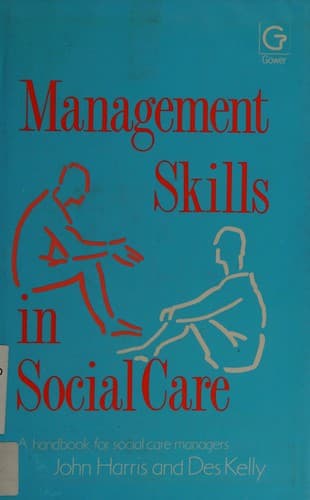 Cover of Management skills in social care by Harris, John