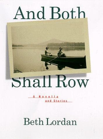 Cover of And both shall row by Beth Lordan