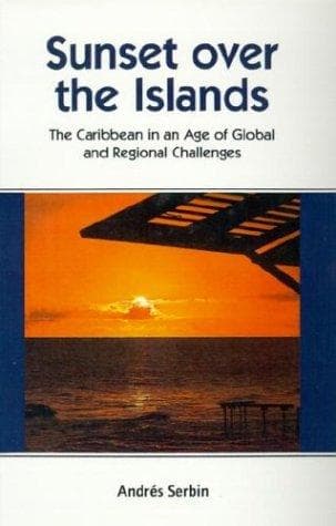 Cover of Sunset over the islands by Andrés Serbín