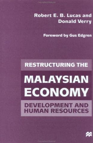Cover of Restructuring the Malaysian economy by Robert E. B Lucas