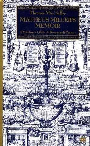 Cover of Matheus Miller's memoir by Thomas Max Safley