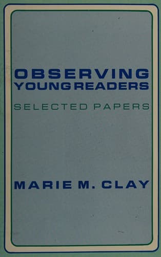 Cover of Observing Young Readers by Marie M. Clay