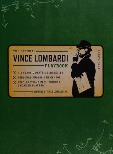 Cover of The Vince Lombardi playbook by Phil Barber