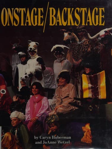 Cover of Onstage/backstage by Caryn Yacowitz