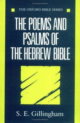Cover of The poems and psalms of the Hebrew Bible by S. E. Gillingham