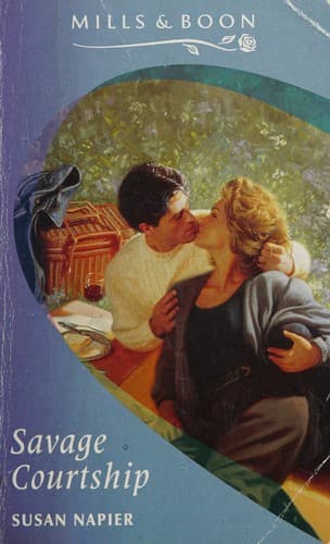 Cover of Savage courtship by Susan Napier