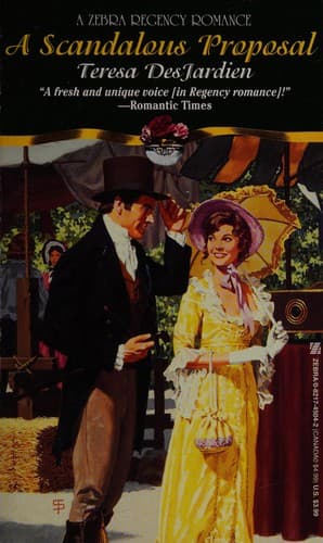 Cover of A  Scandalous Proposal by Teresa DesJardien