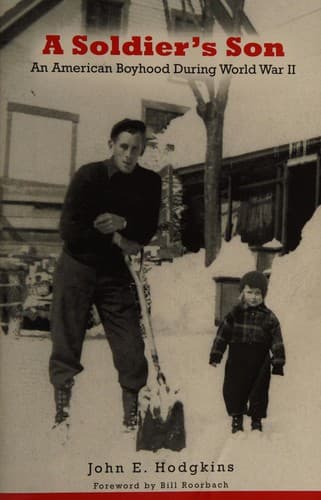 Cover of A soldier's son by John E. Hodgkins