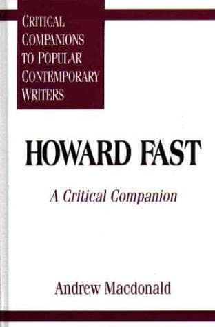 Cover of Howard Fast by Andrew Macdonald