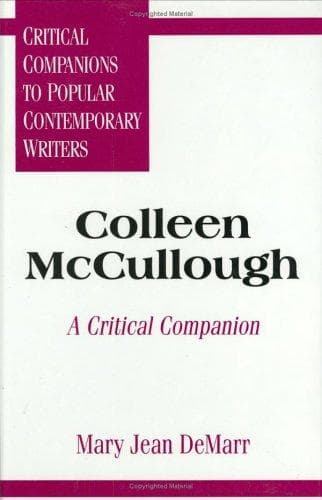 Cover of Colleen McCullough by Mary Jean DeMarr