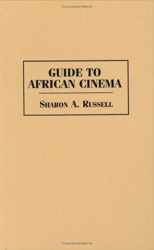 Cover of Guide to African cinema by Sharon A. Russell