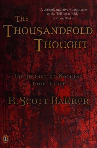 Cover of The thousandfold thought by R. Scott Bakker