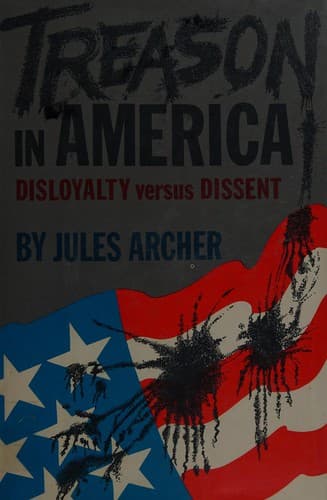 Cover of Treason in America by Jules Archer