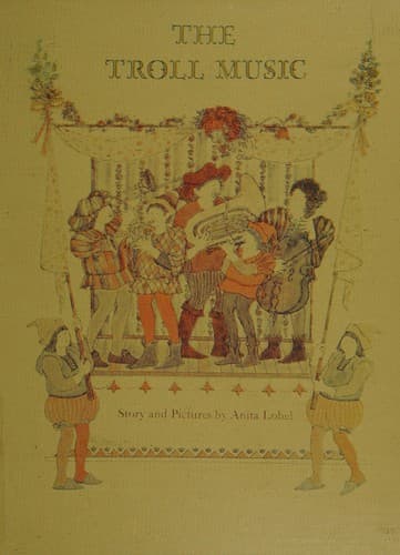 Cover of The troll music by Anita Lobel