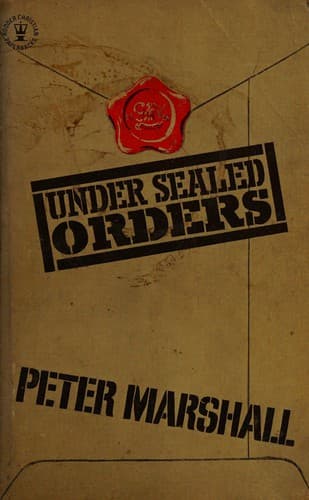 Cover of Under Sealed Orders by Catherine Marshall