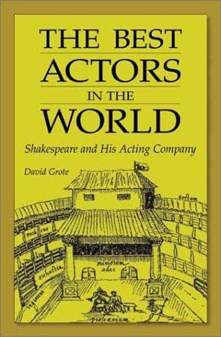Cover of The best actors in the world by David Grote