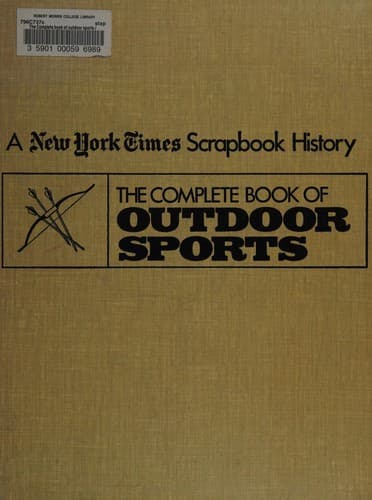 Cover of Complete Book of Outdoor Sports by Gene Brown