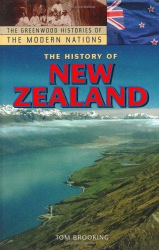 Cover of The history of New Zealand by Tom Brooking