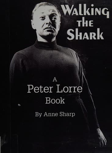 Cover of Walking the shark by Anne Sharp