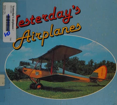 Cover of Yesterday's airplanes by Don Berliner