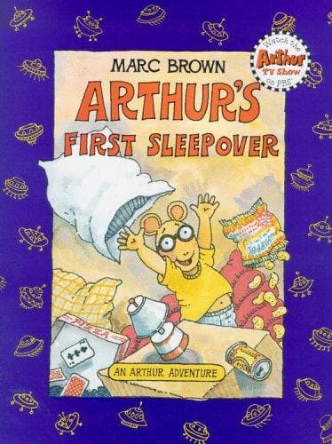 Cover of Arthur's First Sleepover (Arthur Adventure Series) by Marc Brown