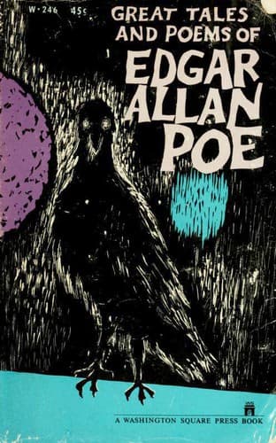 Cover of Great Tales and Poems of Edgar Allan Poe [21 stories, 34 poems] by Edgar Allan Poe