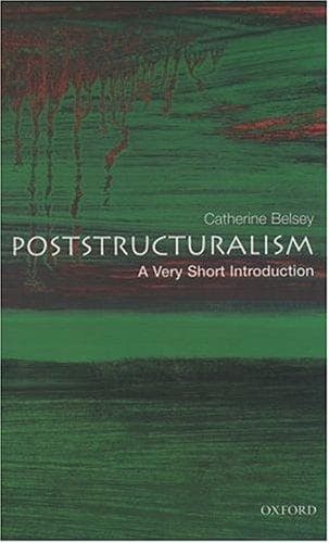 Cover of Post-structuralism by Catherine Belsey