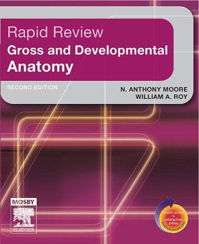 Cover of Gross and developmental anatomy by N. Anthony Moore