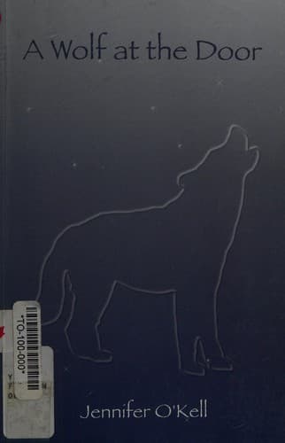 Cover of A wolf at the door by Jennifer O'Kell