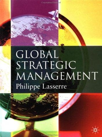 Cover of Global Strategic Management by Philippe Lasserre