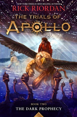Cover of The Dark Prophecy by Rick Riordan