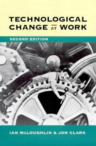 Cover of Technological change at work by Ian McLoughlin