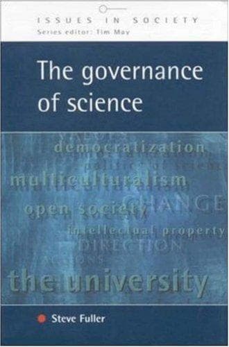 Cover of The Governance of Science by Steve Fuller