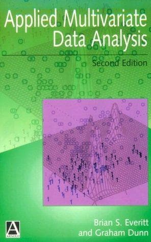 Cover of Applied multivariate data analysis by Brian Everitt