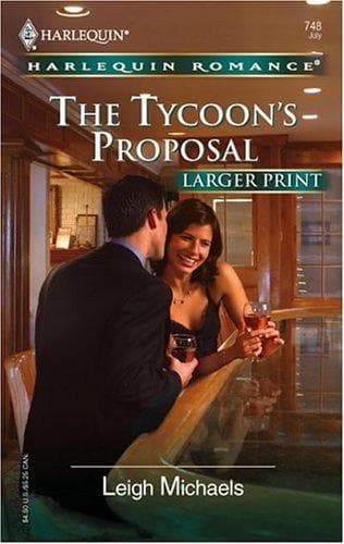 Cover of The Tycoon's Proposal by Leigh Michaels
