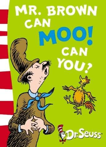 Cover of Mr. Brown Can Moo, Can You? (Bright & Early Book) by Dr. Seuss