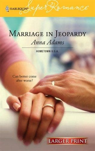 Cover of Marriage In Jeopardy by Anna Adams