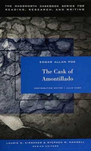 Cover of The Cask of Amontillado by Edgar Allan Poe