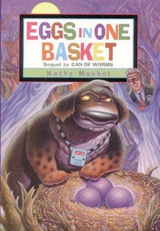Cover of Eggs in one basket by Kathy Mackel