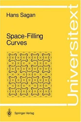 Cover of Space-filling curves by Hans Sagan