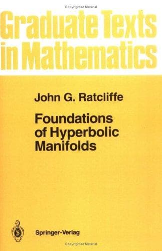 Cover of Foundations of hyperbolic manifolds by John G. Ratcliffe