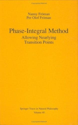 Cover of Phase-integral method by Nanny Fröman