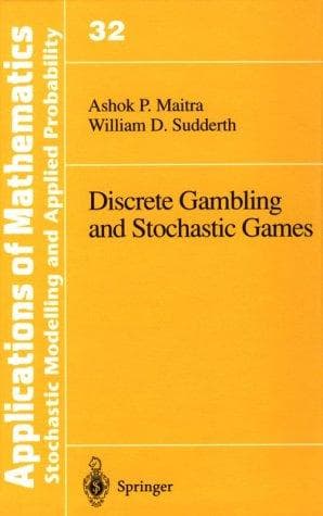 Cover of Discrete gambling and stochastic games by Ashok P. Maitra