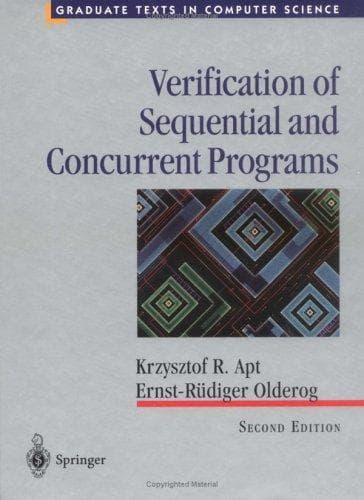 Cover of Verification of sequential and concurrent programs by Krzysztof R. Apt