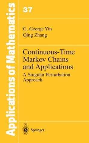 Cover of Continuous-time Markov chains and applications by George Yin