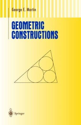 Cover of Geometric constructions by Martin, George Edward