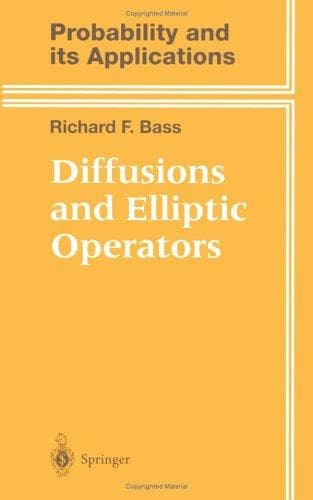 Cover of Diffusions and elliptic operators by Richard F. Bass